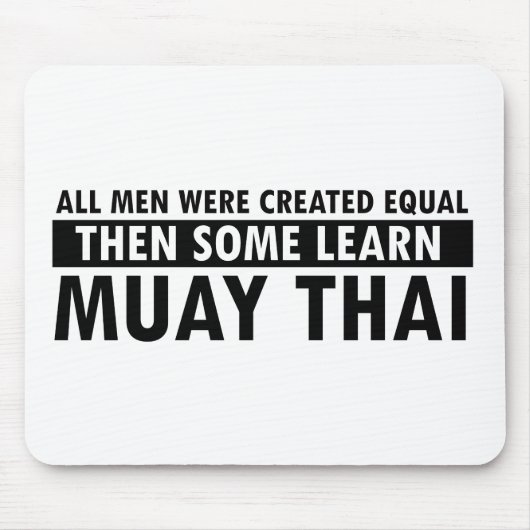 Muay thailändische Entwürfe Mousepad (Vorne)