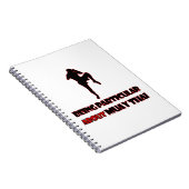 muay thailändische Entwürfe Notizblock (Rechte Seite)