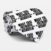 Muay thailändische Geschenke Krawatte (Gerollt)