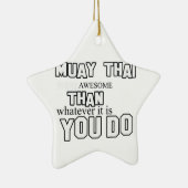 muay thailändischer Entwurf Keramikornament (Rechts)