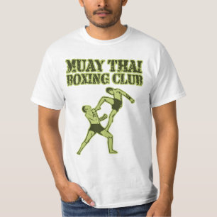 Muay thailändischer Verpacken-Verein T-Shirt