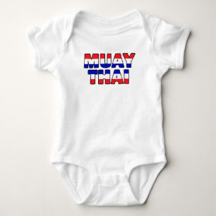 Muay thailändisches baby strampler