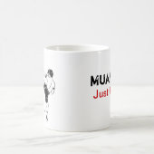 Muay thailändisches, "gerade Tritt es!" Tasse (Mittel)