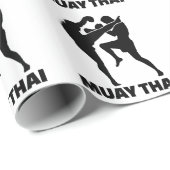 Muay thailändisches geschenkpapier (Rolleneckpunkt)