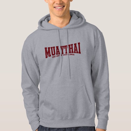 Muay thailändisches hoodie (Vorderseite)