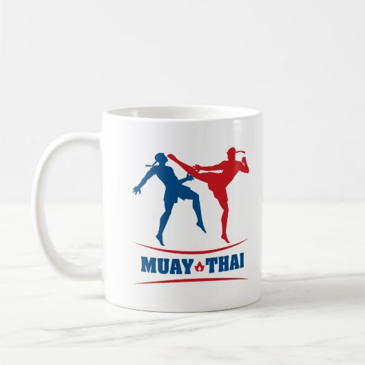 Muay thailändisches kaffeetasse (Links)