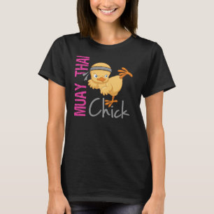 Muay thailändisches Küken T-Shirt