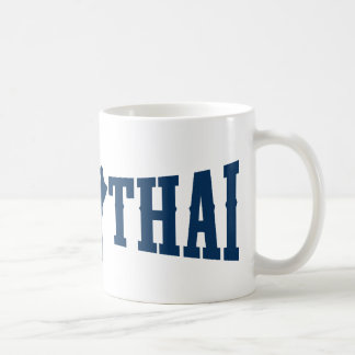 Muay thailändisches Logo Kaffeetasse