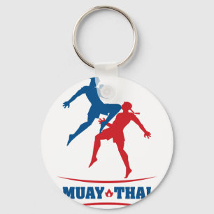 Muay thailändisches schlüsselanhänger