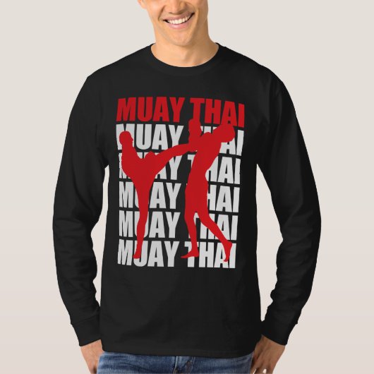 Muay thailändisches T-Shirt (Vorderseite)