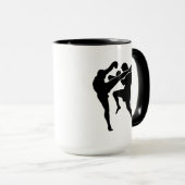 Muay thailändisches tasse (VorderseiteRechts)