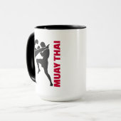 Muay thailändisches tasse (Vorderseite Links)