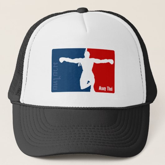 Muay thailändisches truckerkappe (Vorderseite)