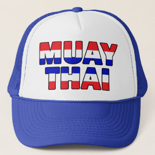 Muay thailändisches truckerkappe