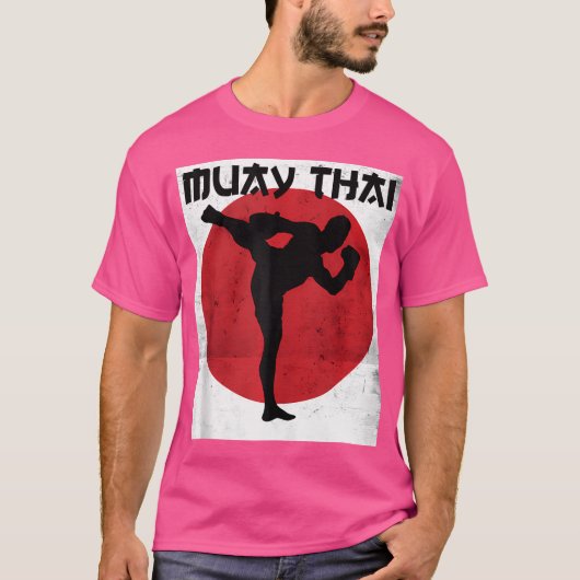 Muay Thais Kampfkunst T-Shirt (Vorderseite)