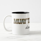 MUAYTHAI ZWEIFARBIGE TASSE (Links)