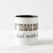 MUAYTHAI ZWEIFARBIGE TASSE (Mittel)