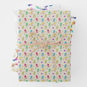 Mubarak-Raketen Geschenkpapier Set (Beispiel)