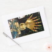 Mucalinda Rechteckiger Aufkleber (Umschlag)