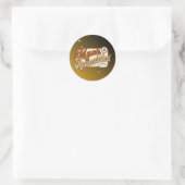 Much Appreciated Runder Aufkleber (Tasche)