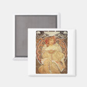 Mucha 2 - 1890 magnet (Vorderseite/Rückseite)