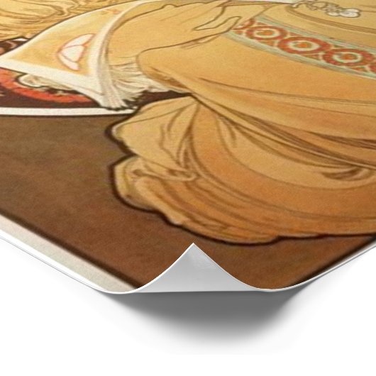 Mucha-2-1890 Poster (Ecke)