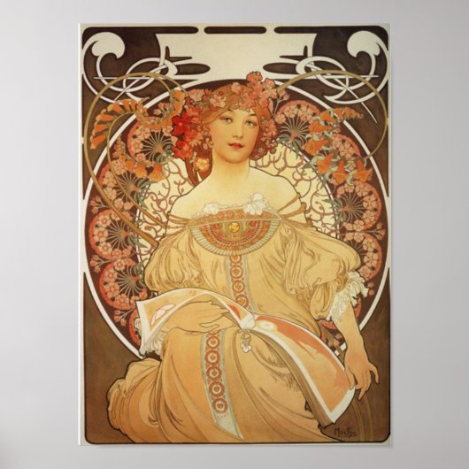 Mucha-2-1890 Poster (Vorne)