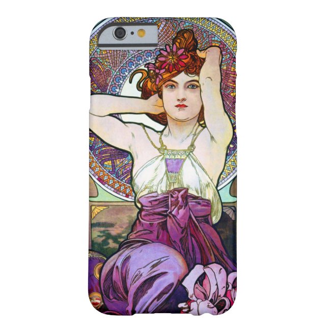 Mucha Amethyst Case-Mate iPhone Hülle (Rückseite)