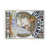 Mucha Art, Art Nouveau, Vintag Magnet (Horizontal)