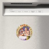 Mucha Art Nouveau Illustration Magnet (In Situ (Geschirrspüler))