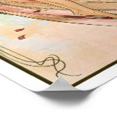 Mucha Art Nouveau Poster - Tanz (Ecke)