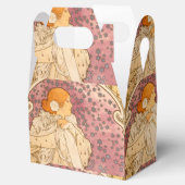Mucha Art Nouveau Woman Beauty Geschenkschachtel (Geöffnet)