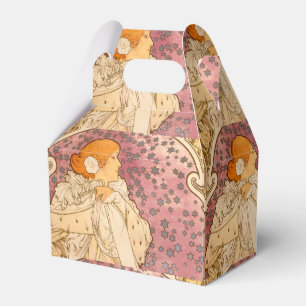 Mucha Art Nouveau Woman Beauty Geschenkschachtel