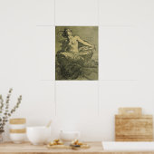 Mucha - Avril Cocorico Poster (Küche)