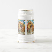 Mucha - Bieres de la Meuse (Bier der Maus) Bierglas (Mittel)