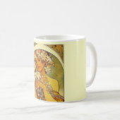 Mucha-Blume Kaffeetasse (VorderseiteRechts)