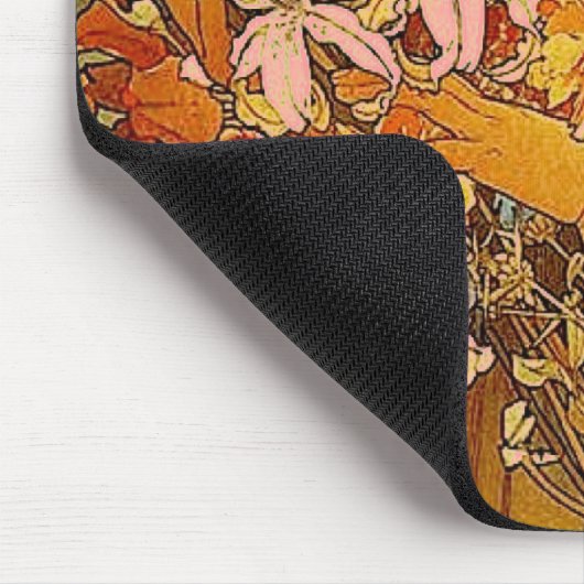 Mucha-Blume Mousepad (Ecke)