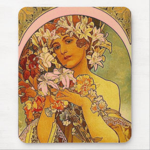 Mucha-Blume Mousepad