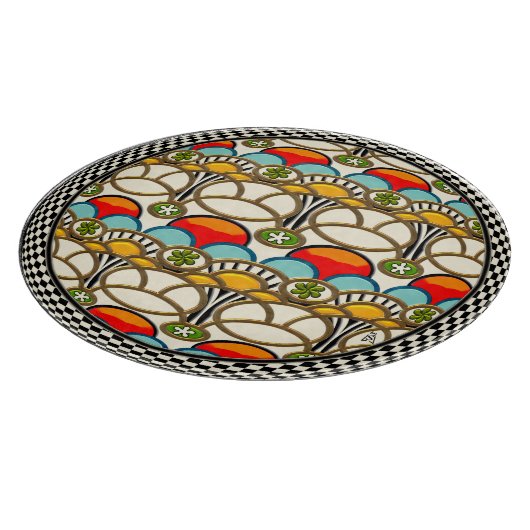 Mucha & Cliff Charcuterie Board Schneidebrett (Ecke)