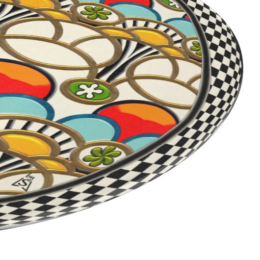 Mucha & Cliff Charcuterie Board Schneidebrett (Ecke)