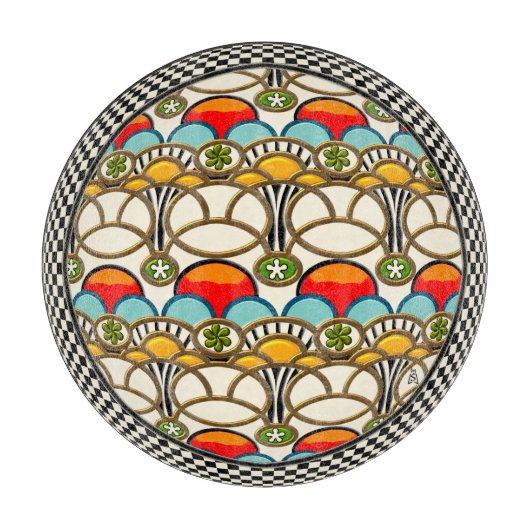 Mucha & Cliff Charcuterie Board Schneidebrett (Vorderseite)