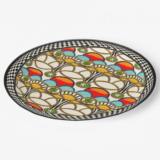 Mucha & Cliff Pappteller (Schrägansicht)