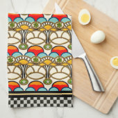 Mucha & Cliff (Teetuch) Handtuch (Viertel Falte)