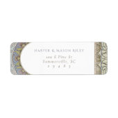 Mucha Custom Return Address Label (Vorne)