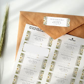 Mucha Custom Return Address Label