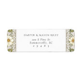Mucha Custom Return Address Label (Vorne)