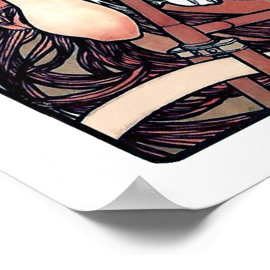 Mucha Cycles Perfecta Poster (Ecke)