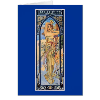 Mucha Day Art Deco Frau