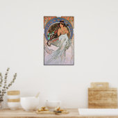 Mucha - Die Musik der Künste Poster (Küche)