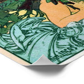 Mucha - Ein Inka-Mensch und die Göttin Incas Wellc Poster (Ecke)